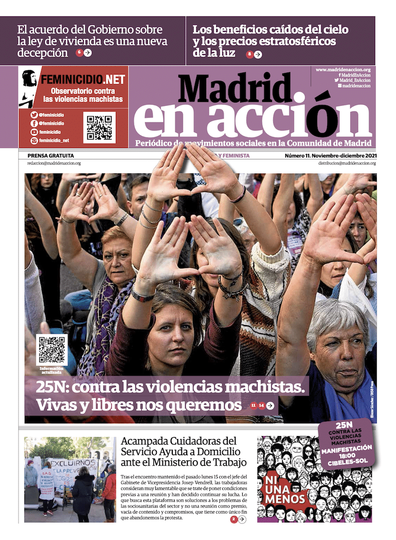 Nº 11 de Madrid en Acción noviembre-diciembre 2021