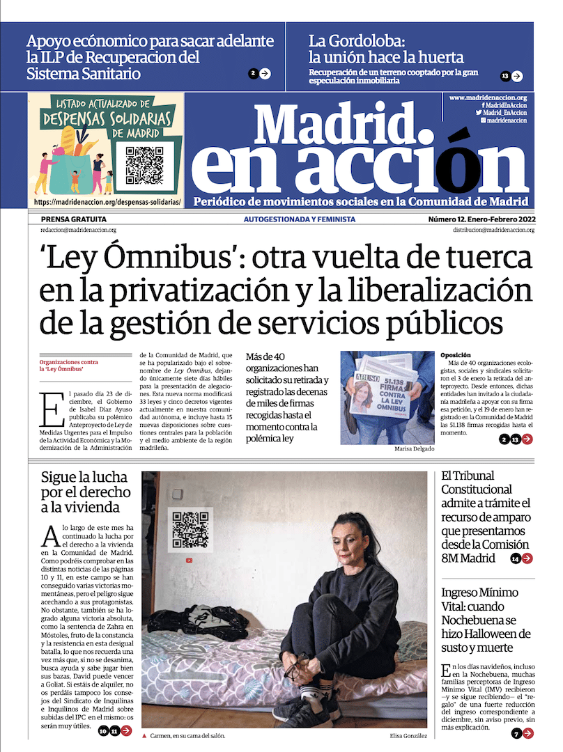 Nº 12 de Madrid en Acción enero-febrero 2022