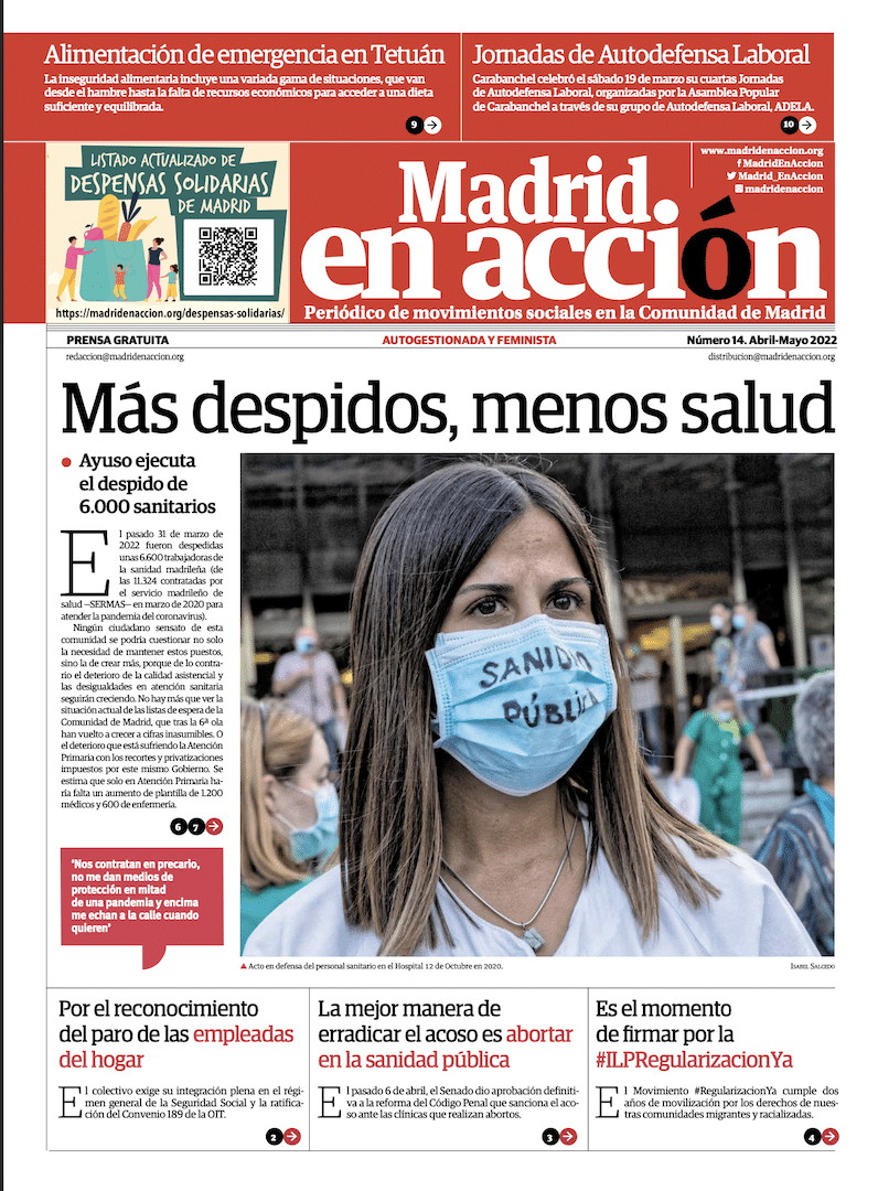 Nº 14 de Madrid en Acción abril-mayo 2022