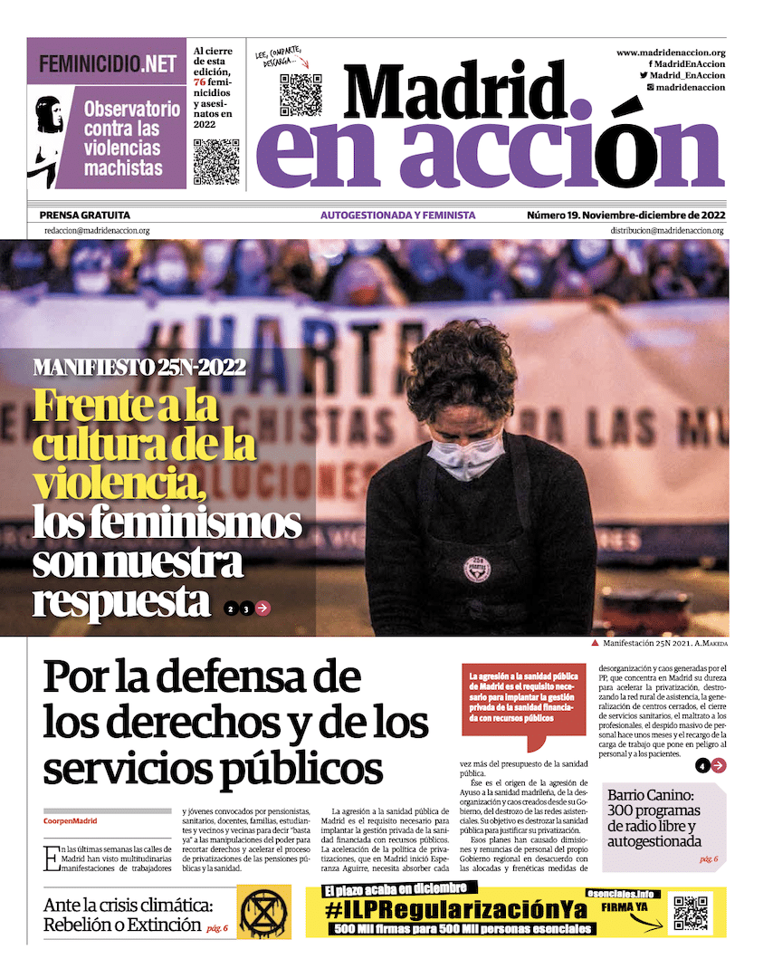Madrid en Acción N.º 19 noviembre-diciembre 2022