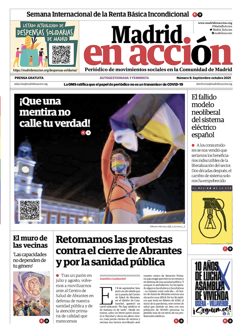 Nº 9 Madrid en Acción septiembre-octubre 2021