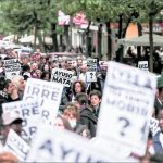 ▲ Columna Sur. ALBERTO ASTUDILLO