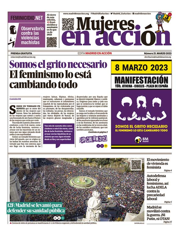 Madrid en Acción N.º 21 marzo-abril 2023
