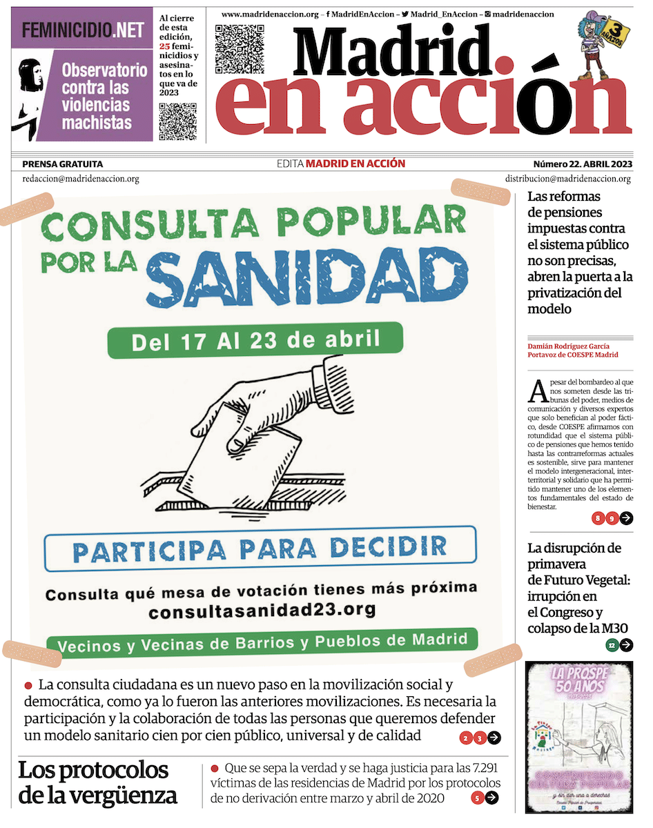 Madrid en Acción N.º 22 abril-mayo 2023