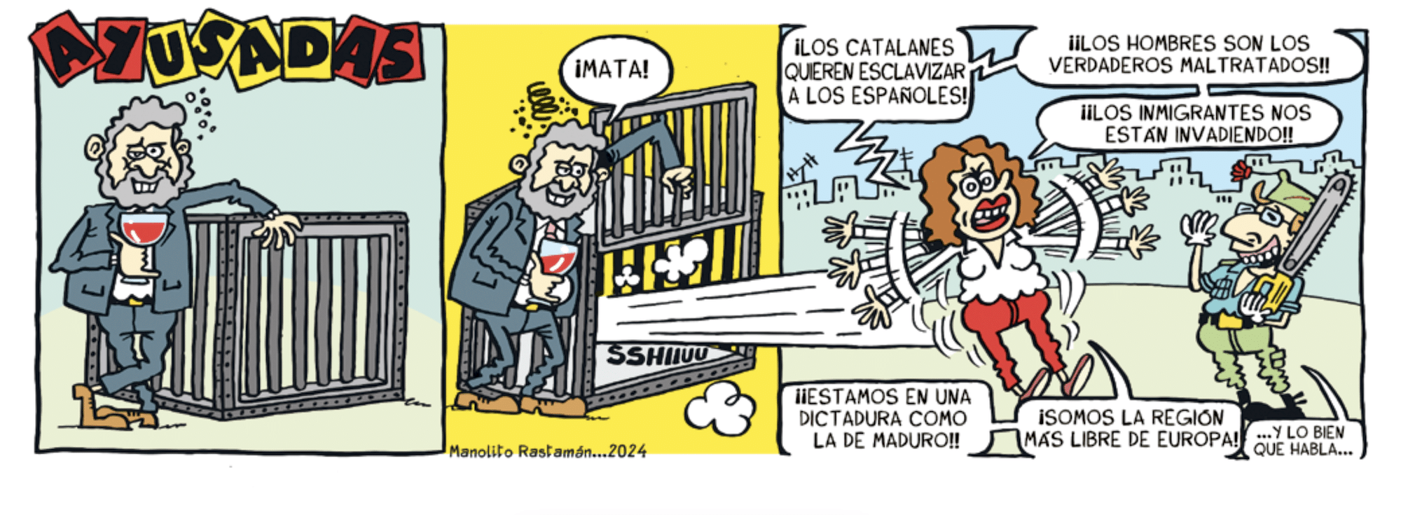Ayusadas nº 28 por Manolito Rastamán