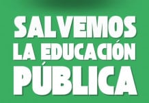 “Salvemos la educación pública” manifestación 23 febrero de 2025