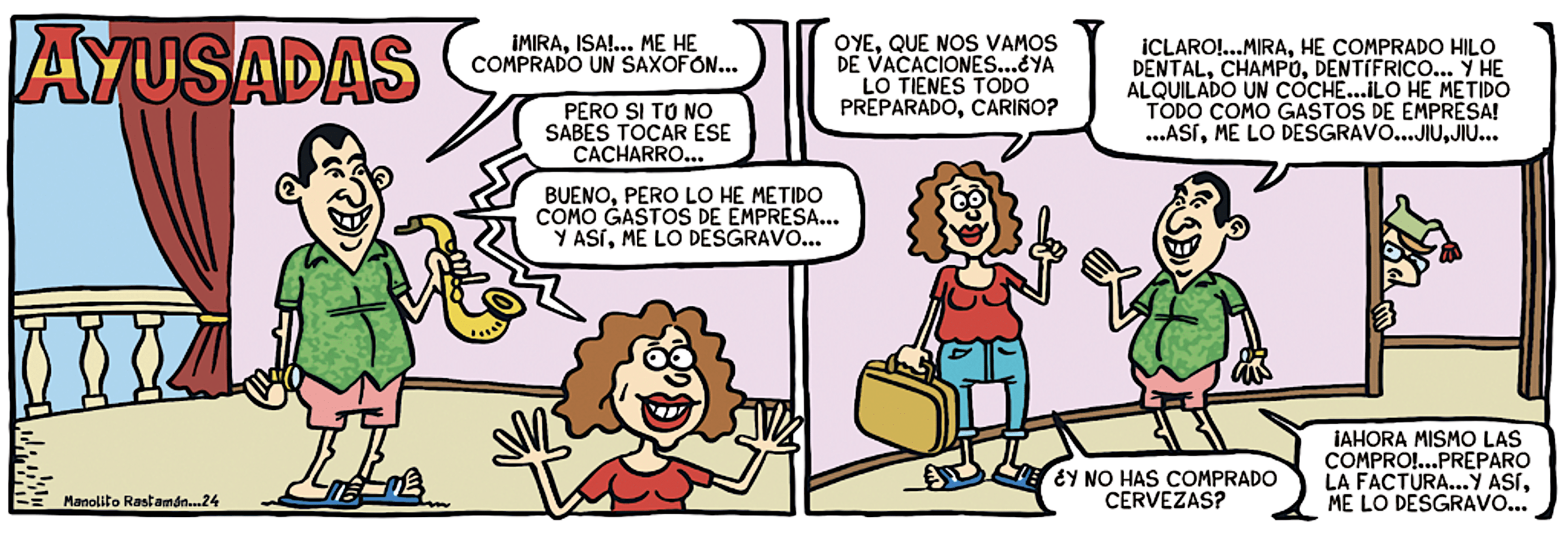Ayusadas Nº 29 por Manolito Rastamán