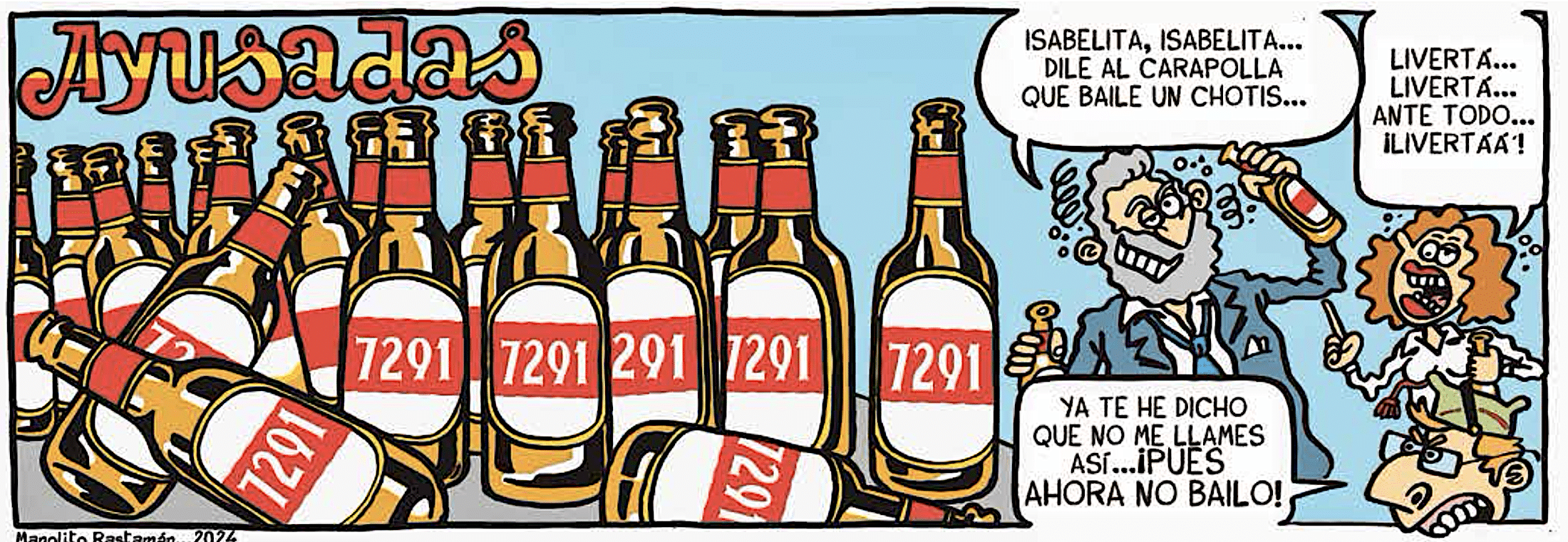 Ayusadas Nº 27 por Manolito Rastamán