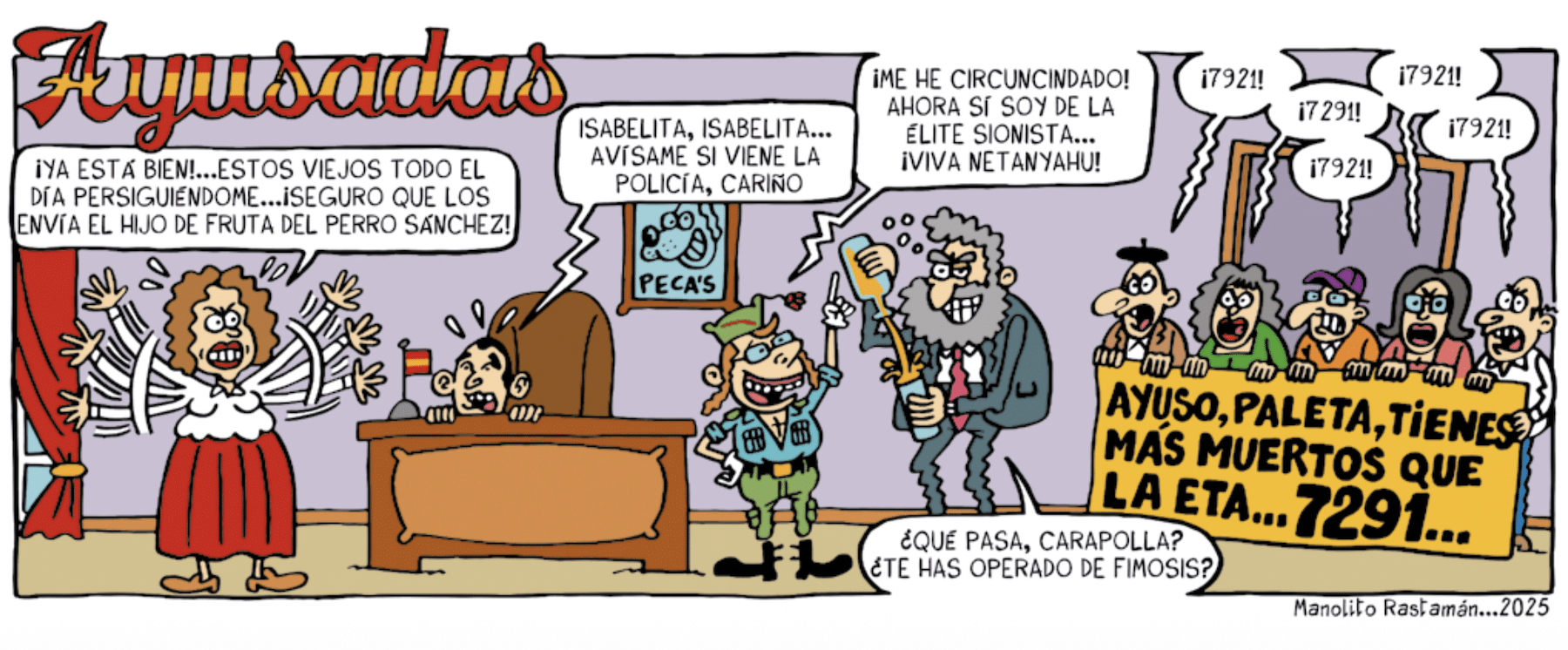 Ayusadas Nº 32 por Manolito Rastamán