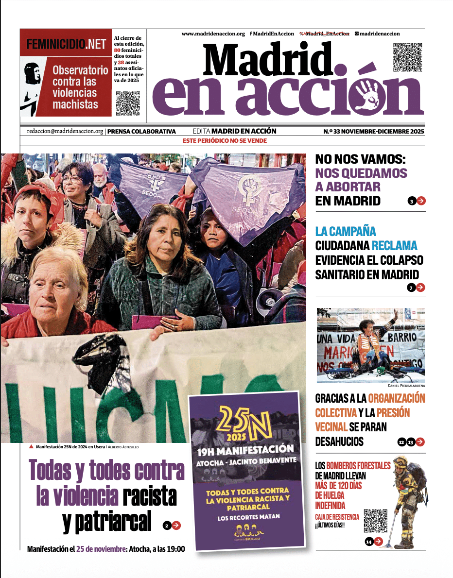 Ya está en las calles el número 33 de Madrid en Acción