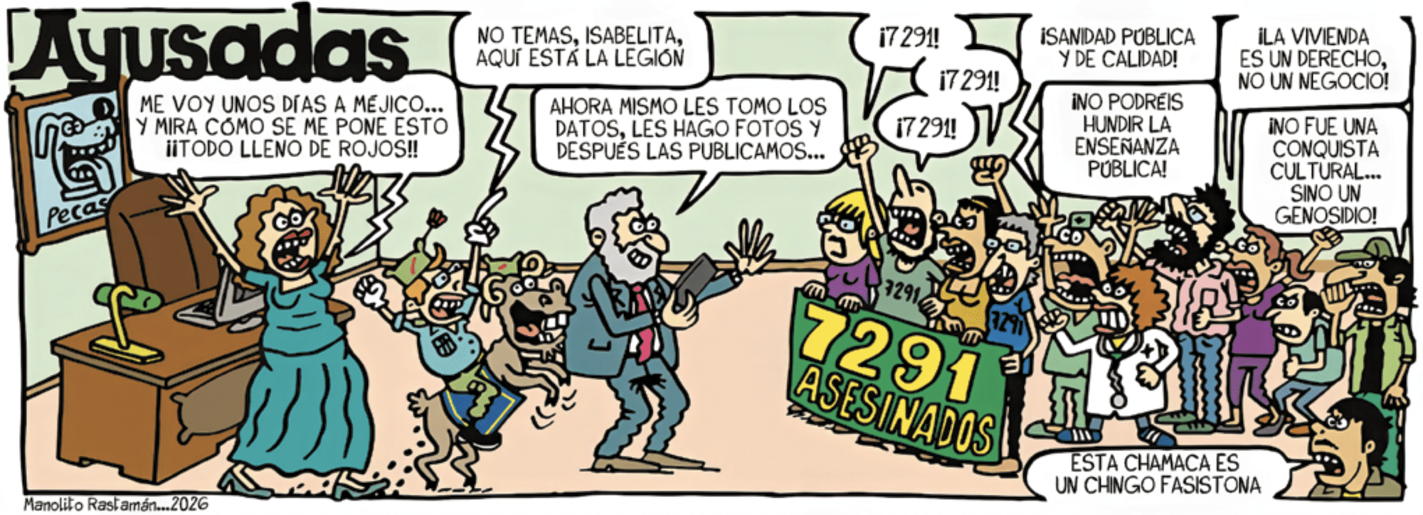 Ayusadas Nº 36 por Manolito Rastamán